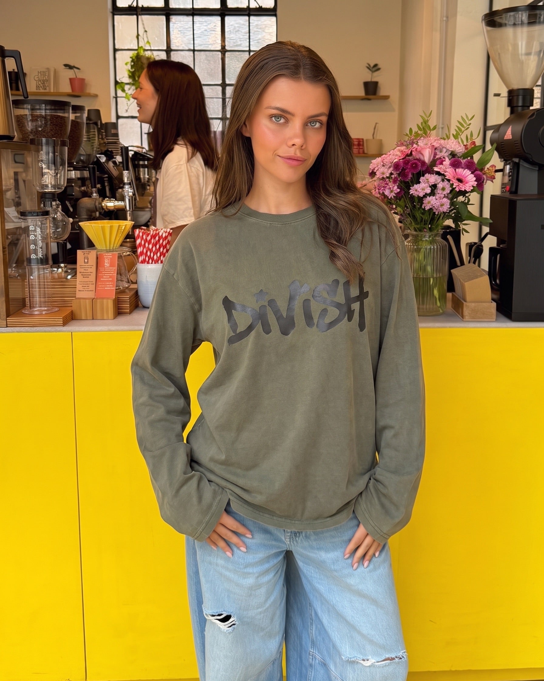 DUA TEE LANGÆRMET - ARMY