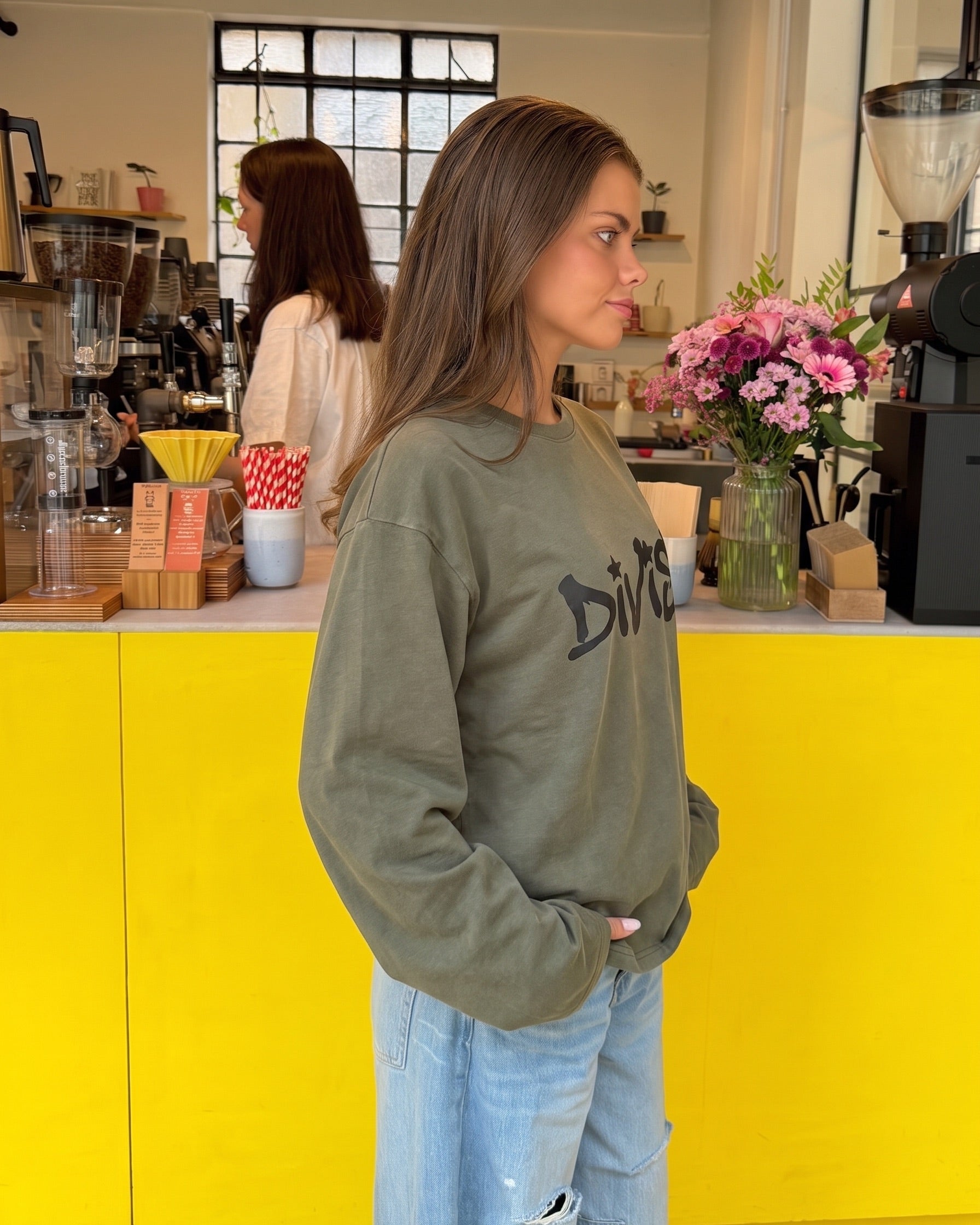DUA TEE LANGÆRMET - ARMY