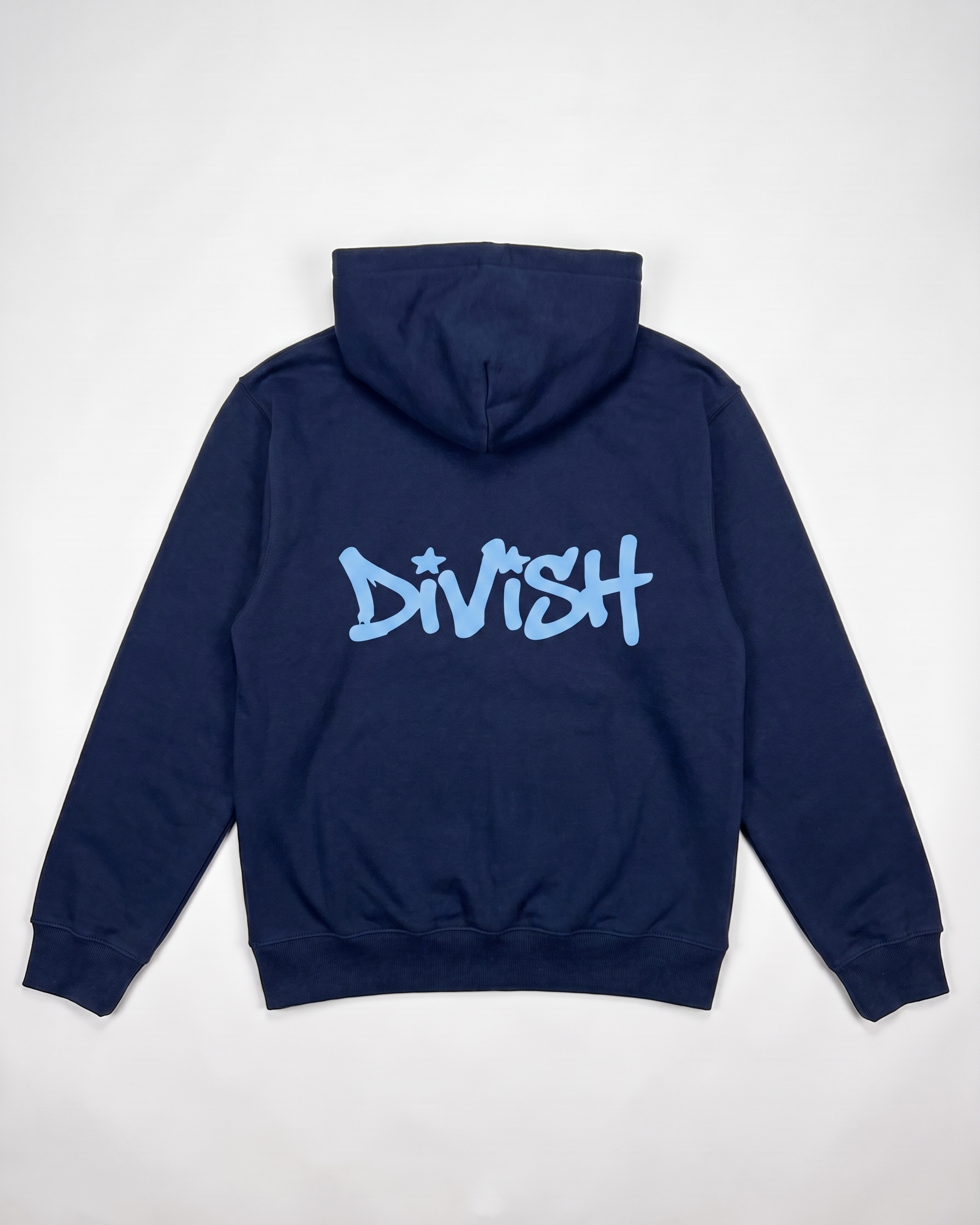 DUA HOODIE (rygprint) - NAVY
