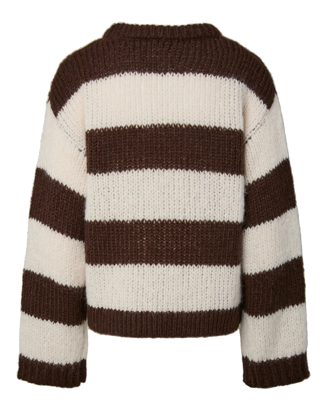 DORTHEA CHUNKY KNIT - HOT FUDGE/COCONUT MILK