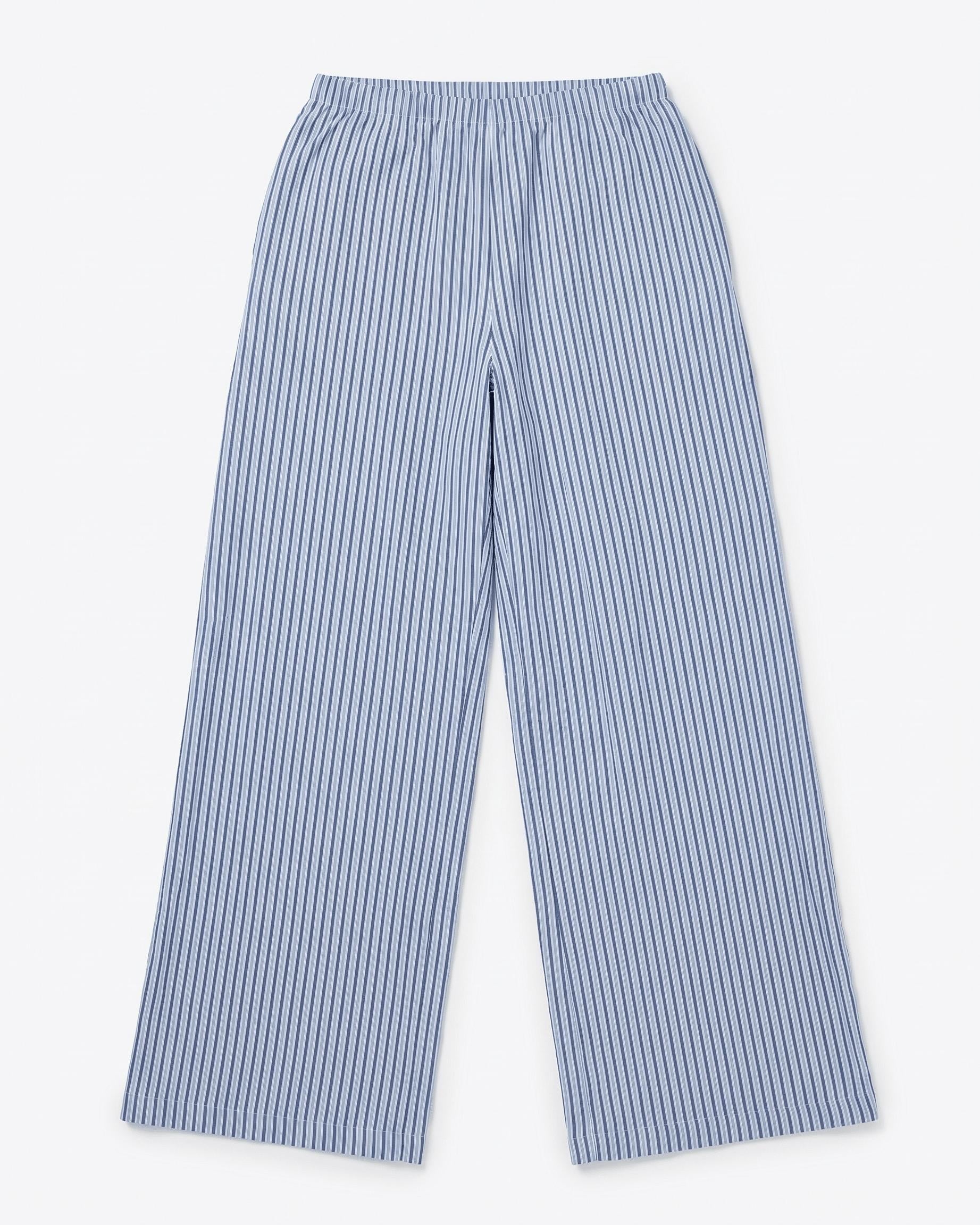 IDA STRIPE PANT - BLUE