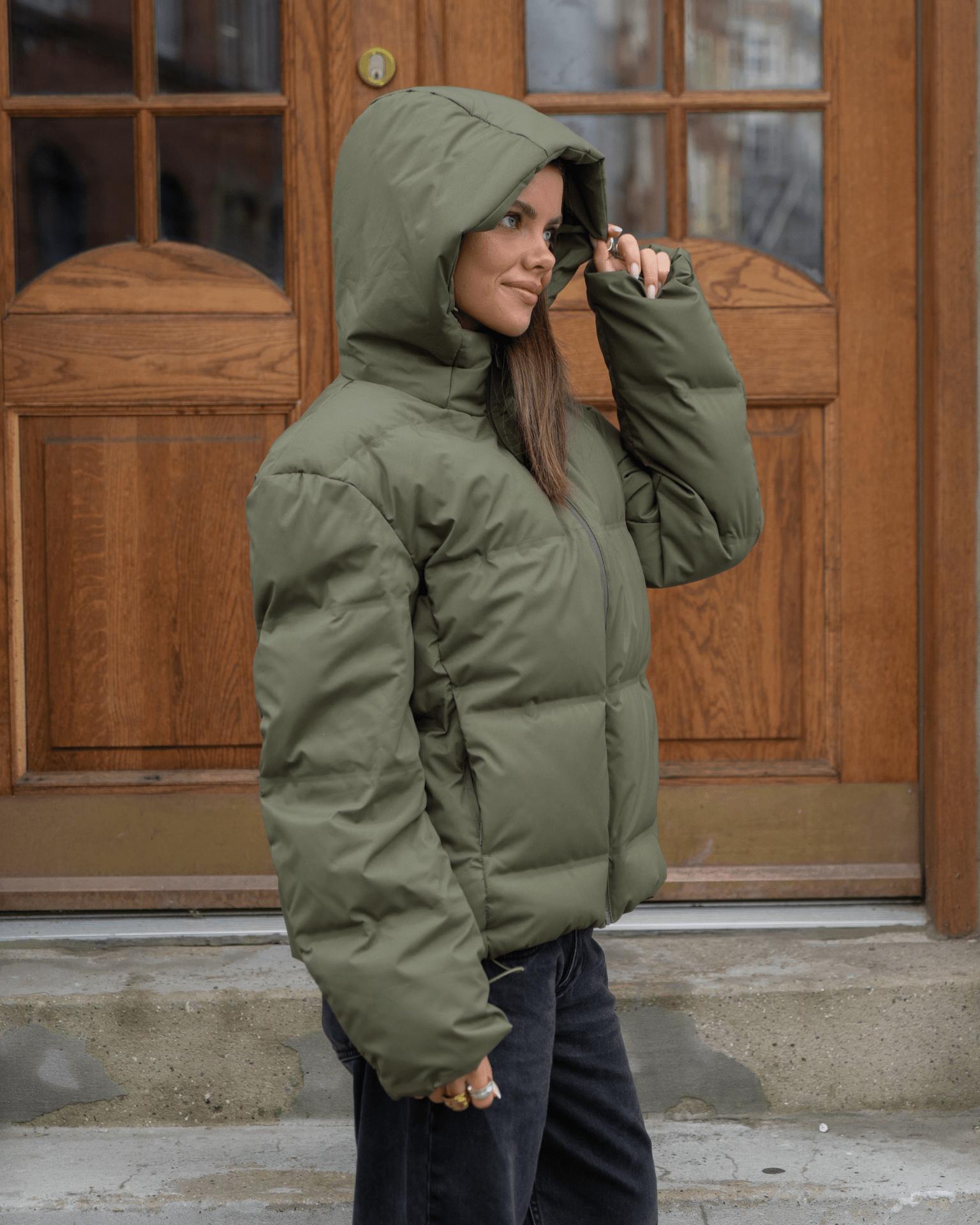 ISA DOWN JACKET - ARMY