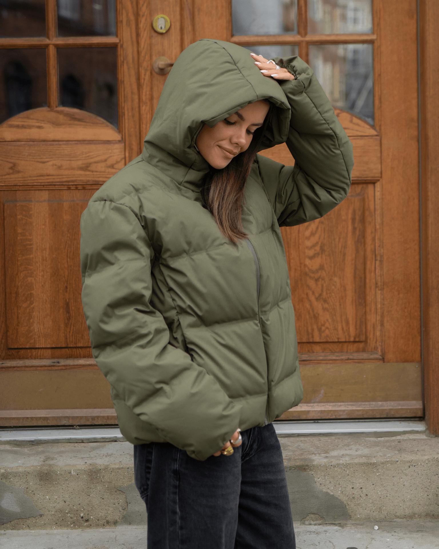 ISA DOWN JACKET - ARMY