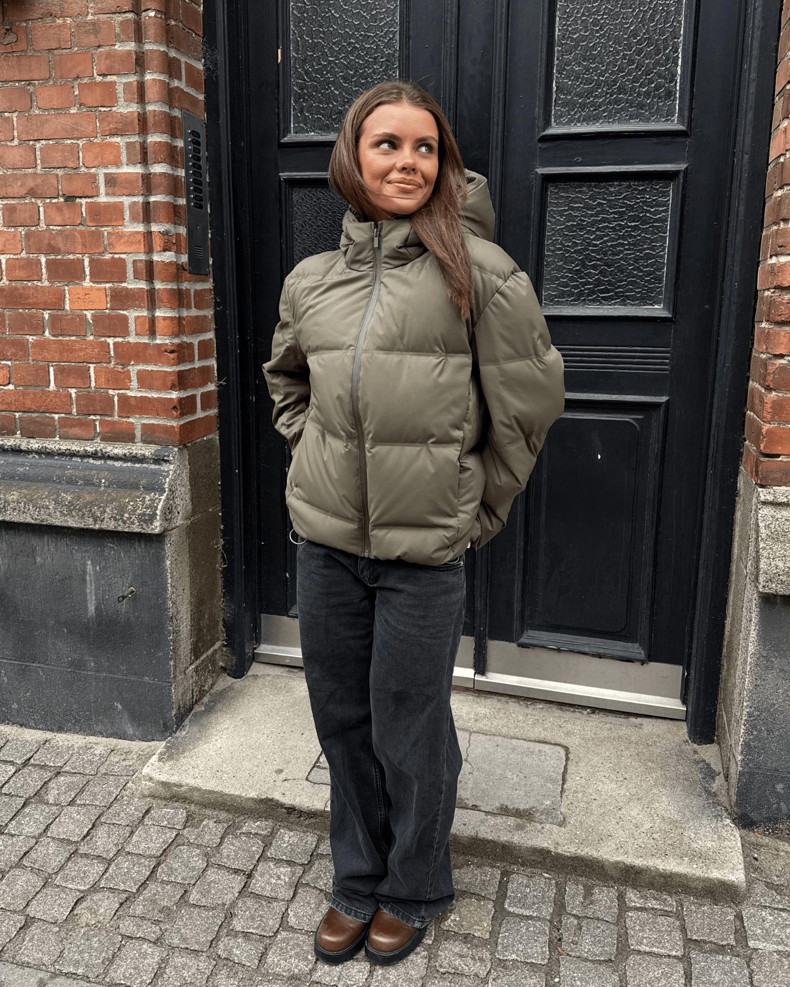 ISA DOWN JACKET - ARMY