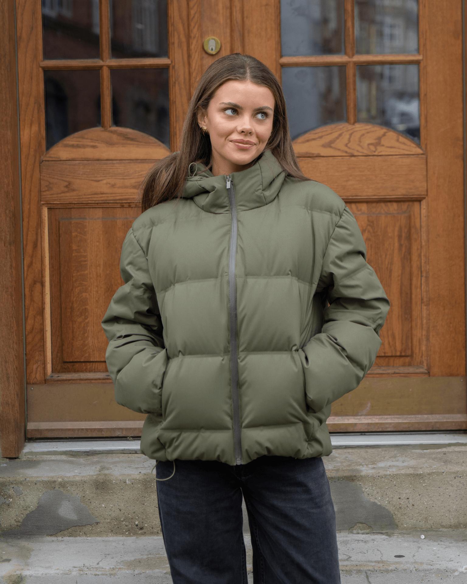 ISA DOWN JACKET - ARMY