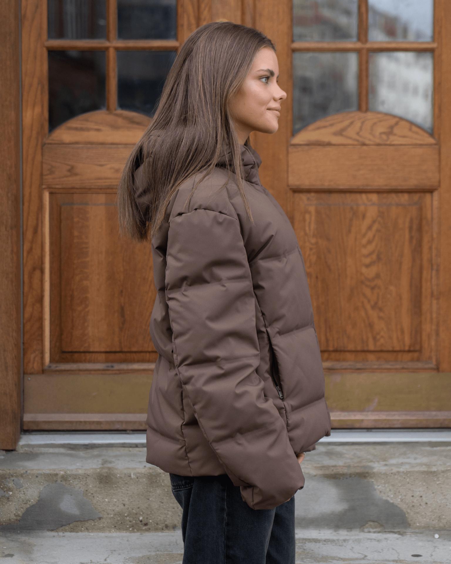 ISA DOWN JACKET - BROWN
