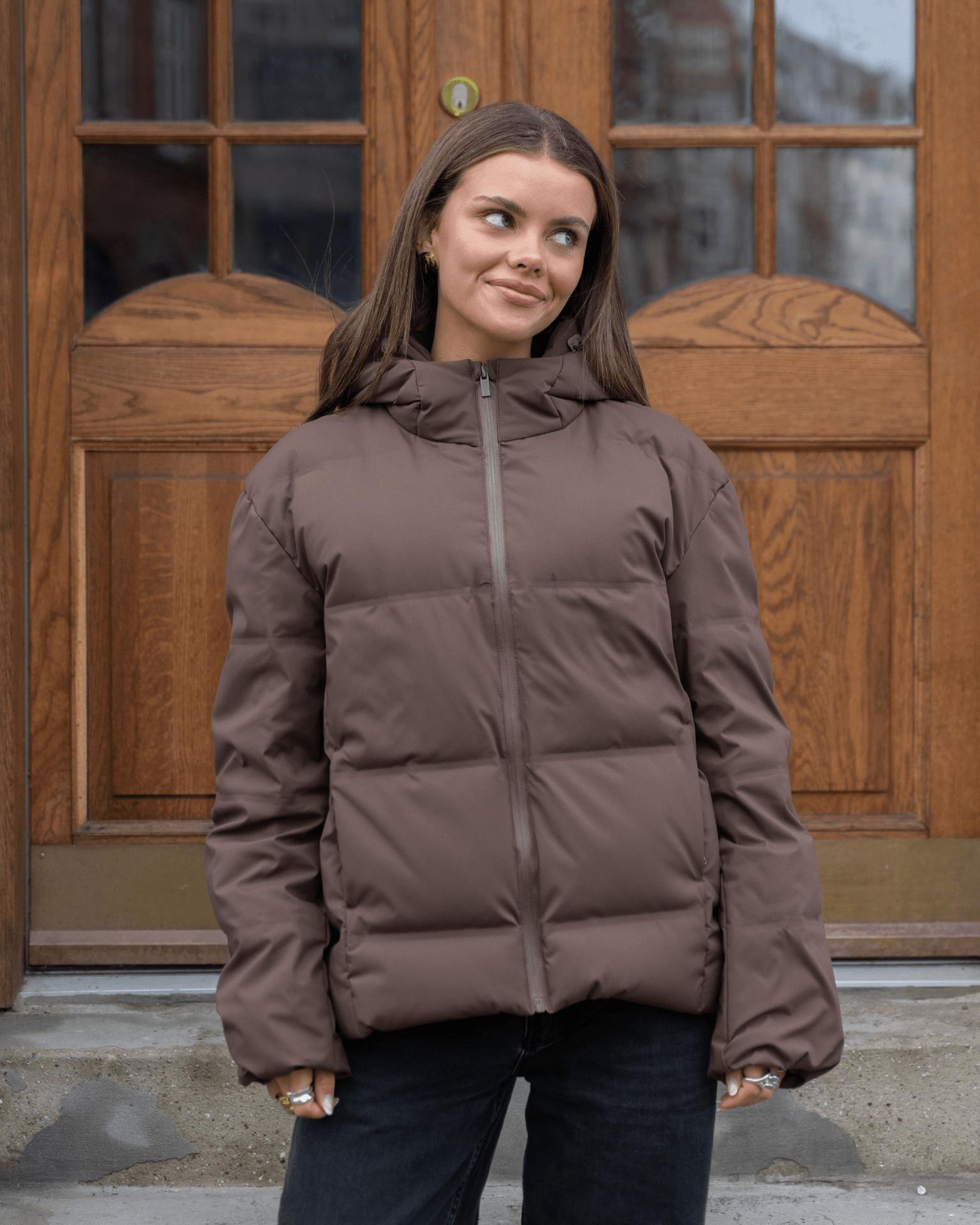 ISA DOWN JACKET - BROWN