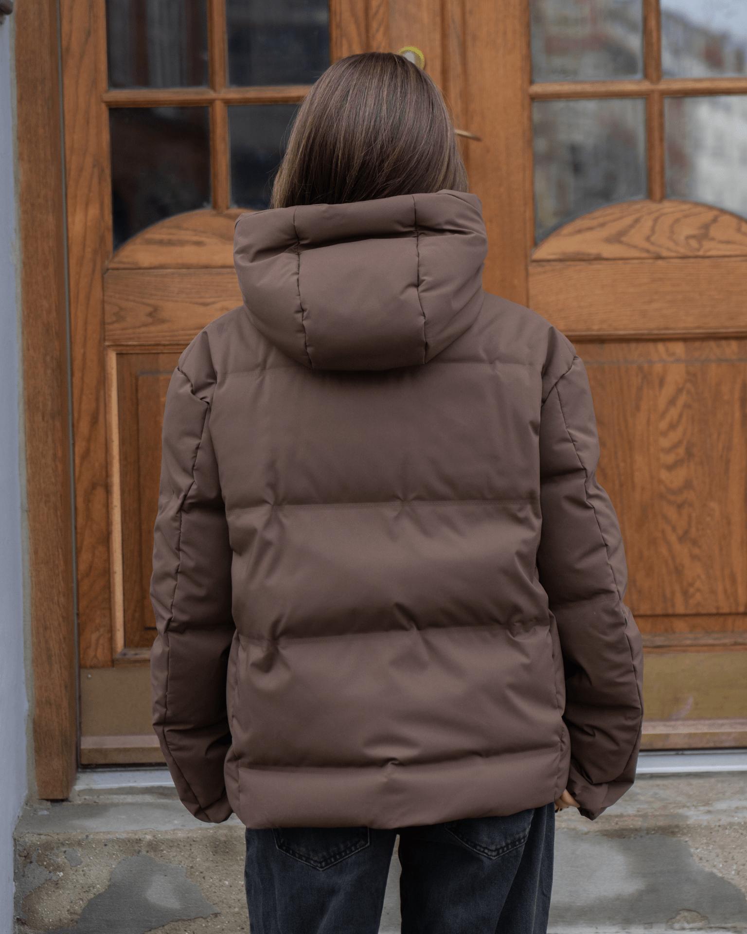 ISA DOWN JACKET - BROWN