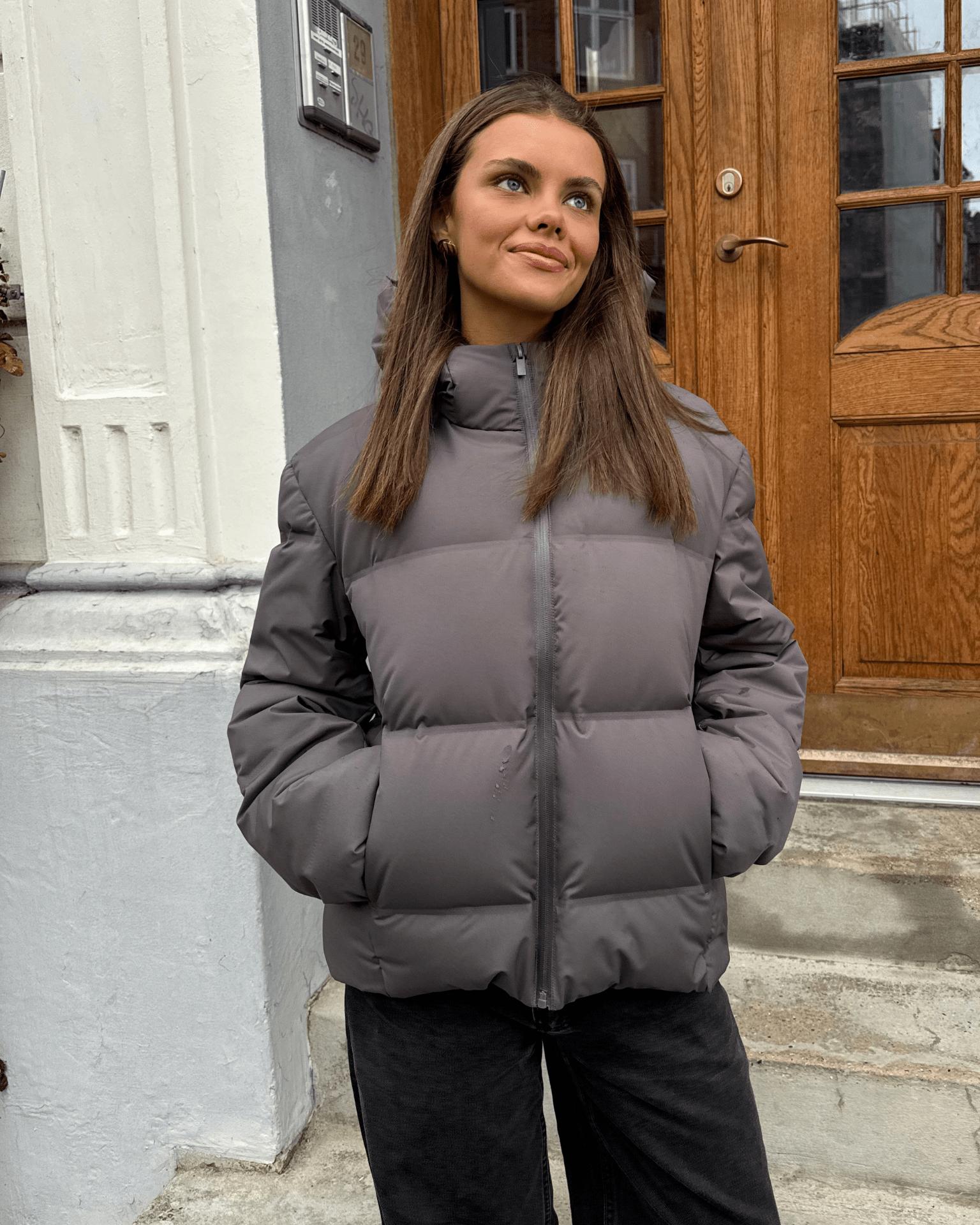 ISA DOWN JACKET - DARK GREY