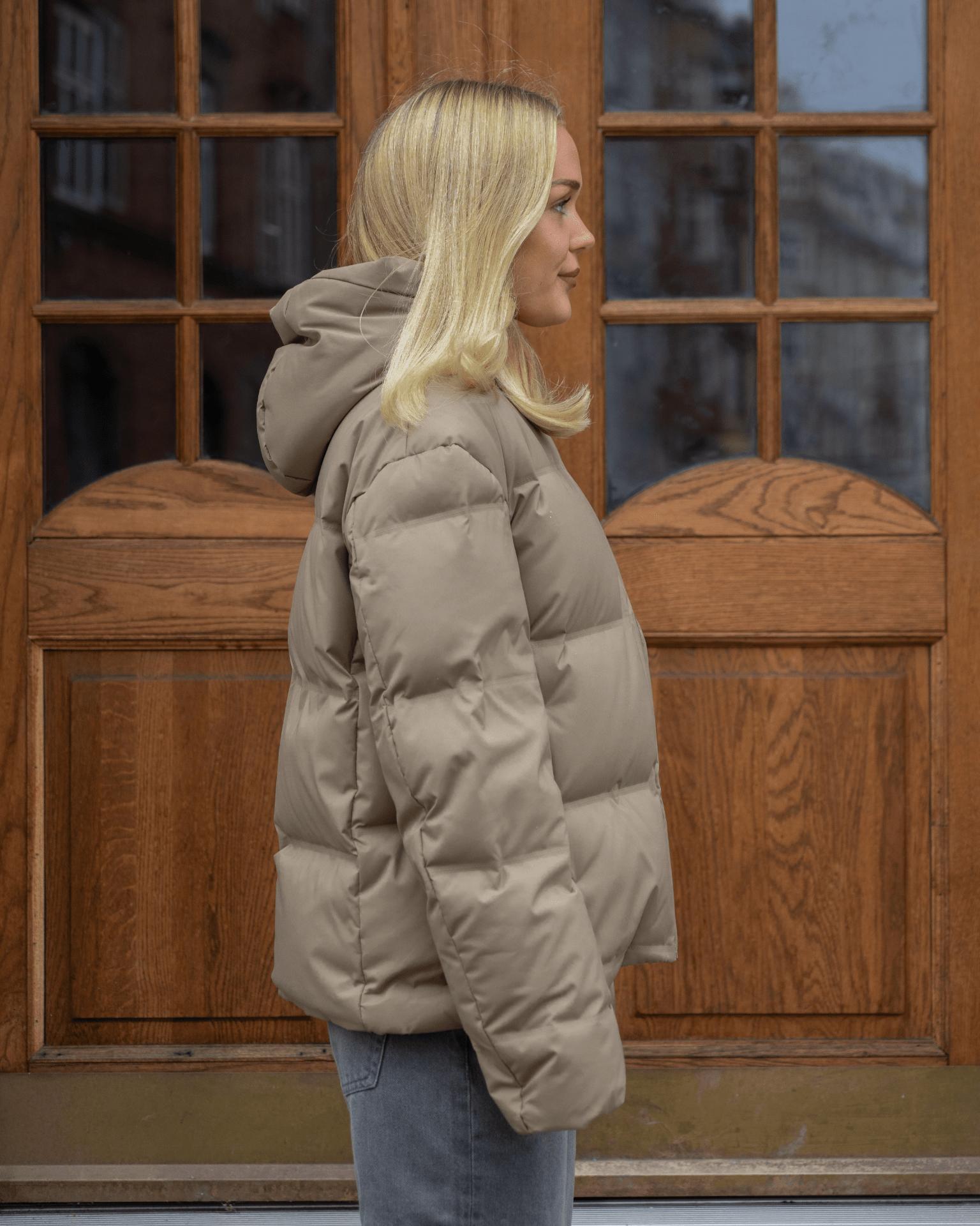 ISA DOWN JACKET - TAUPE