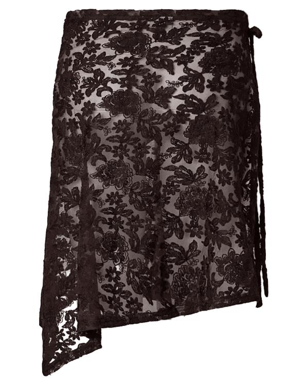 JOVA SARONG SKIRT - HOT FUDGE