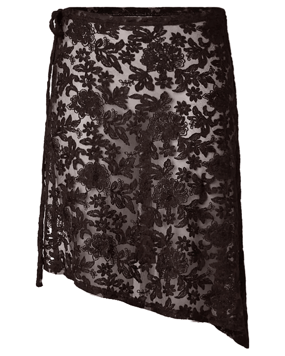 JOVA SARONG SKIRT - HOT FUDGE - Dinvintageshop