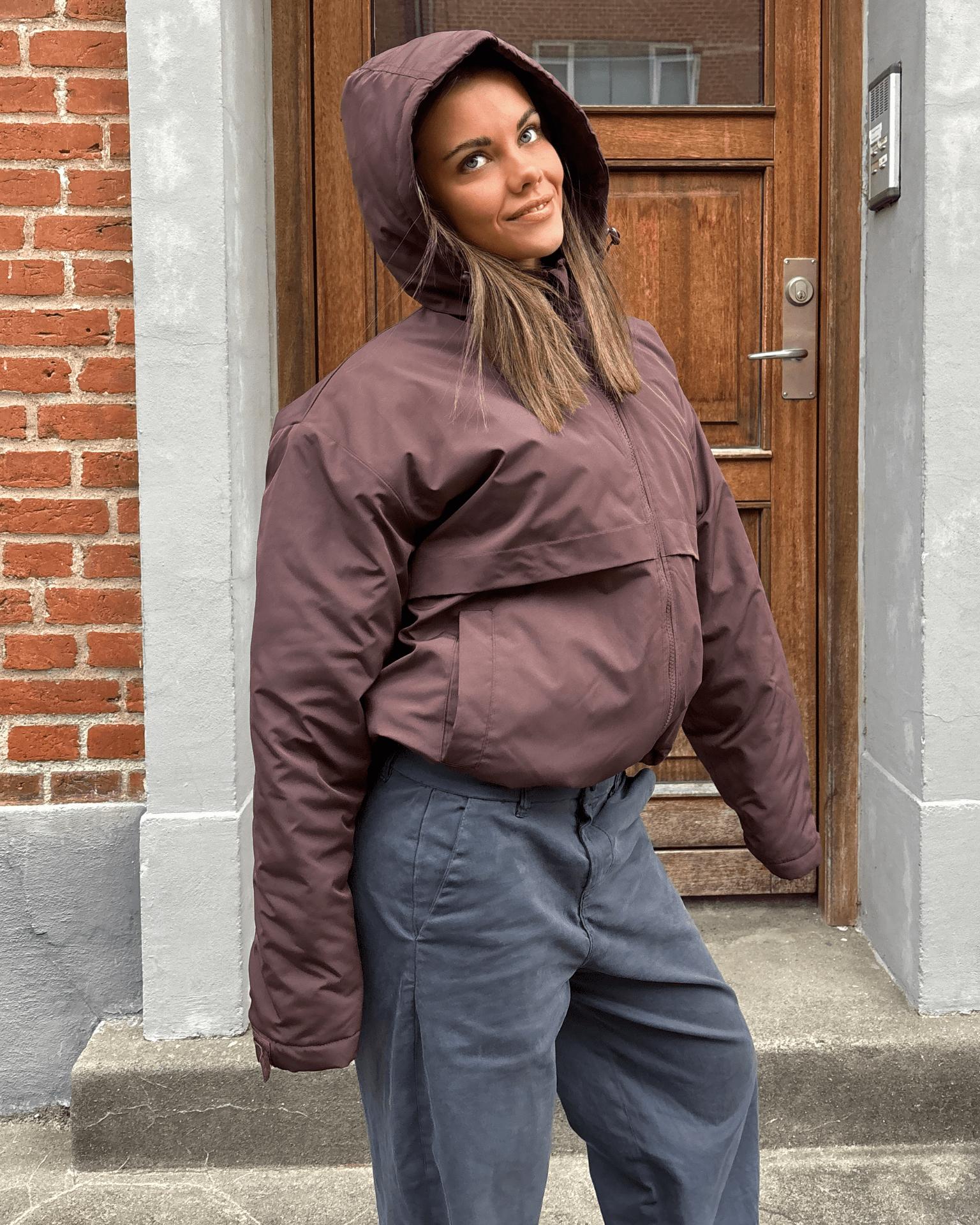 JUNO JACKET - BROWN