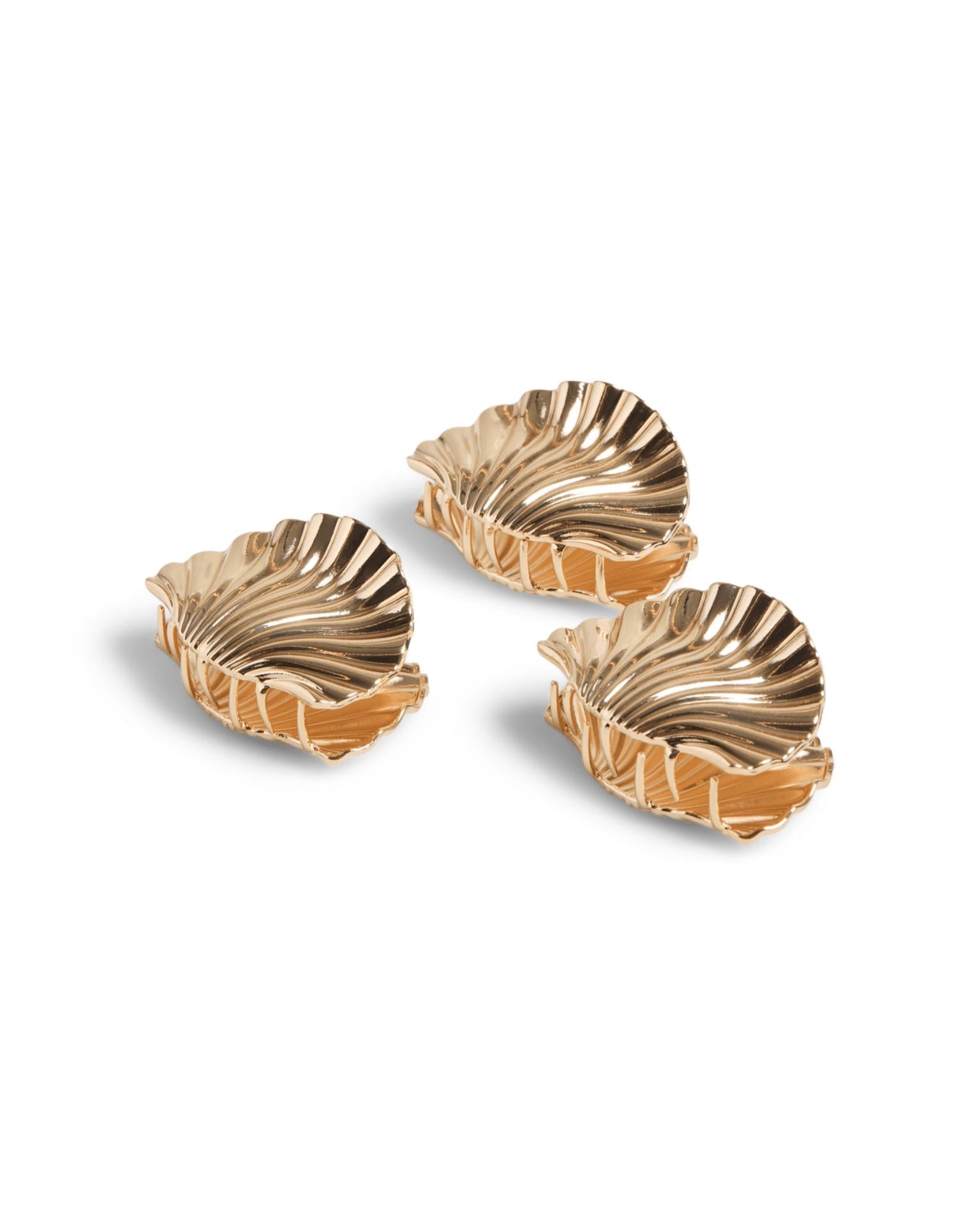 KIRGITA MINI HÅRKLEMME (3-Pack) - GOLD COLOUR