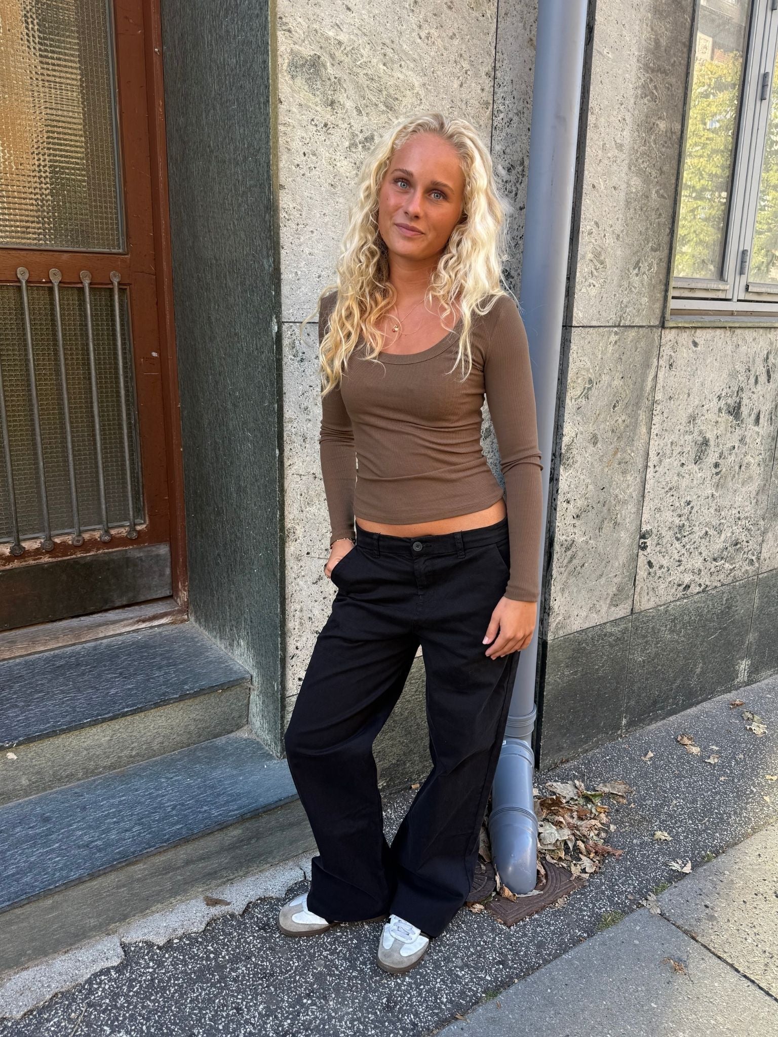 KLARA PANT - BLACK - Dinvintageshop
