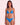 LAOMI GLITTER BIKINI TOP - VICTORIA BLUE SILVER - Dinvintageshop