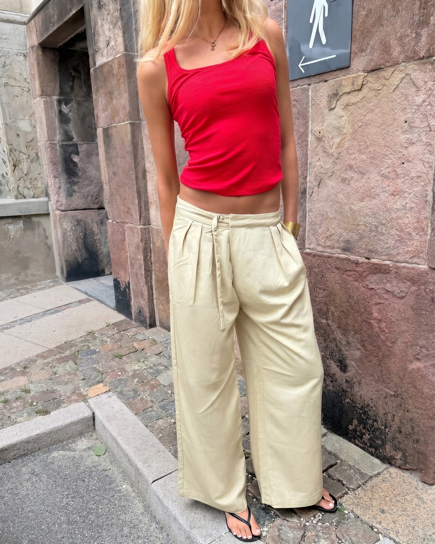 LILJE PANT - SAND