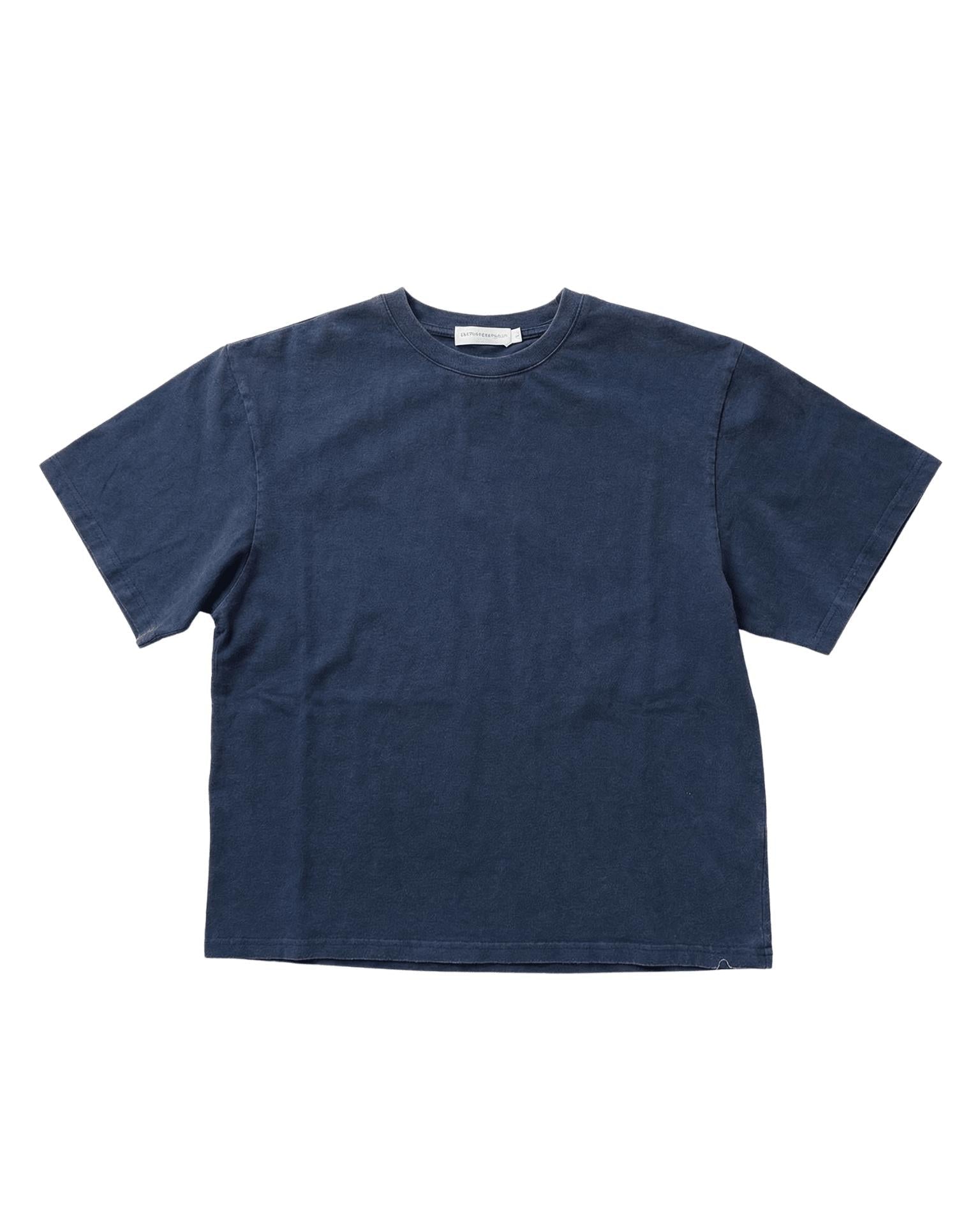 LYKKE WASHED TEE - NAVY
