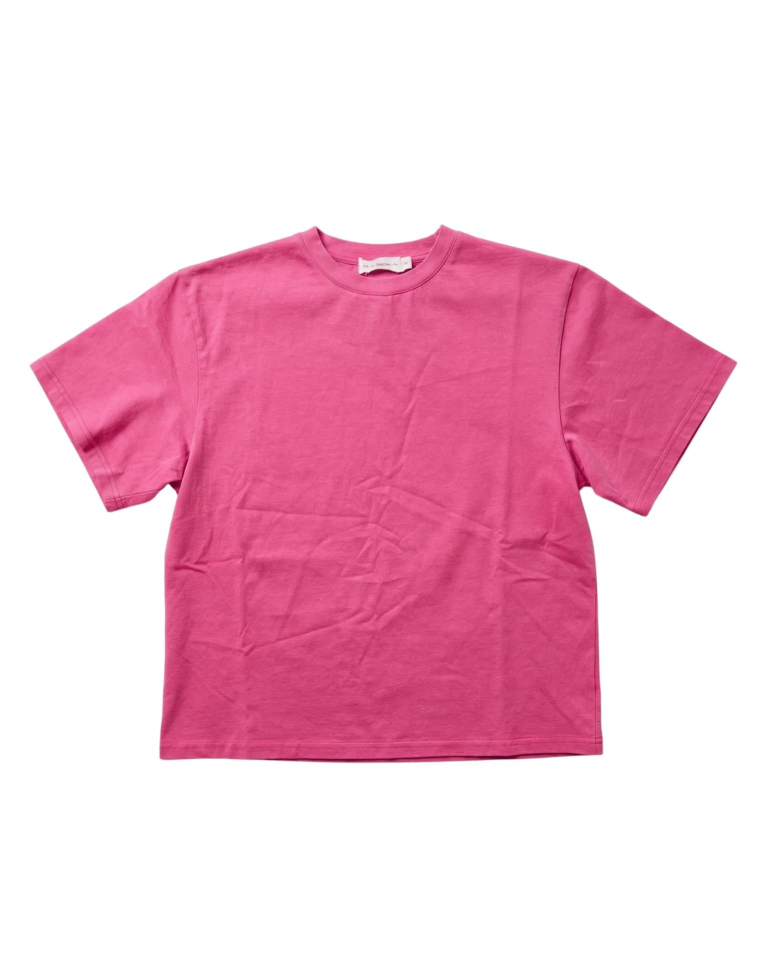 LYKKE WASHED TEE - PINK