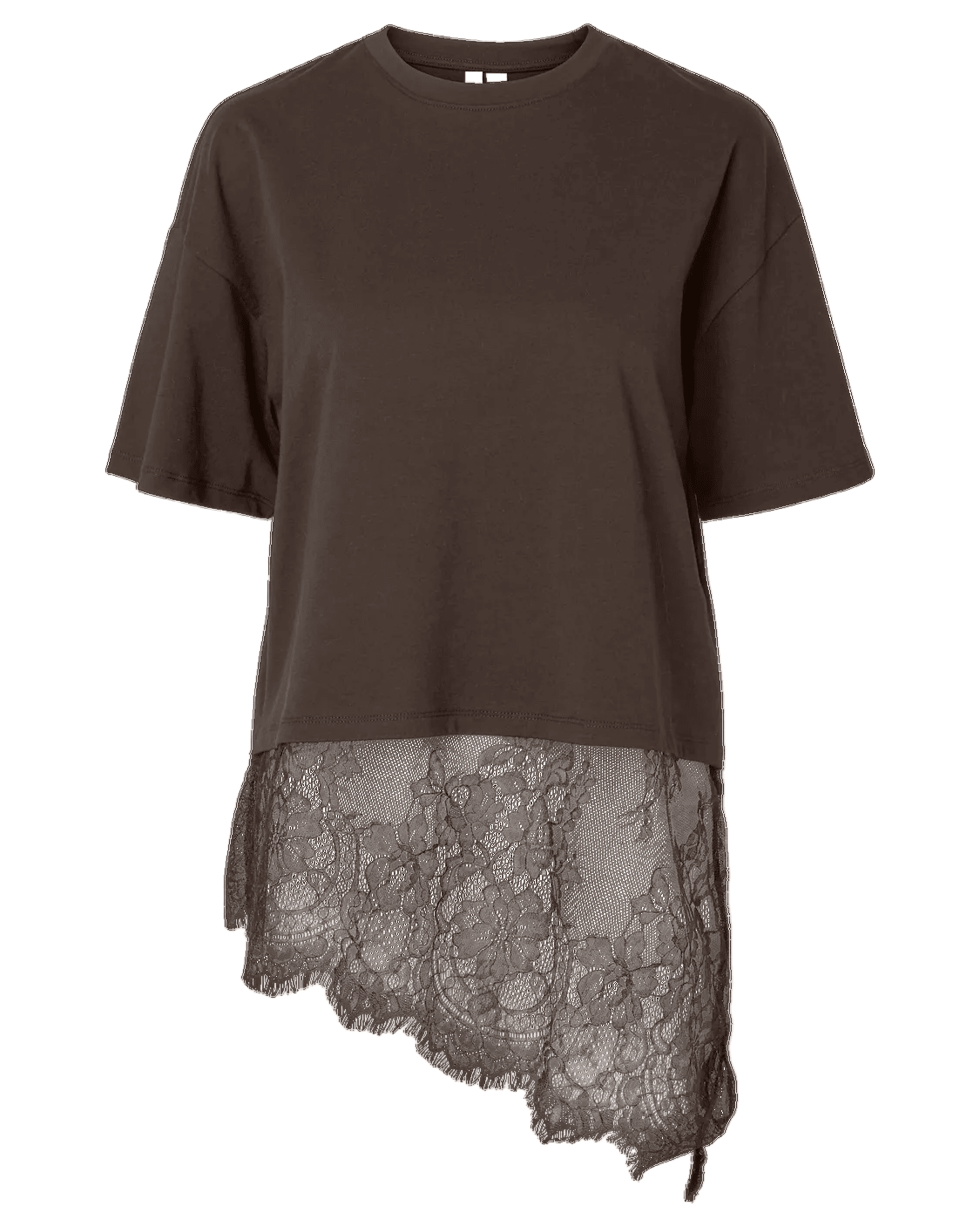 MAVE LACE T-SHIRT - HOT FUDGE - Dinvintageshop