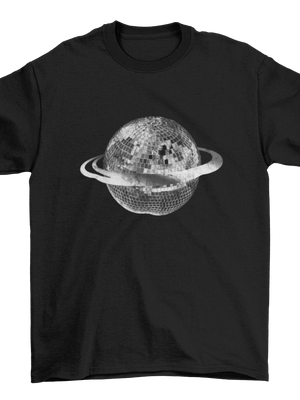 PLANET DISCO (hvid), BABYTEE -SORT