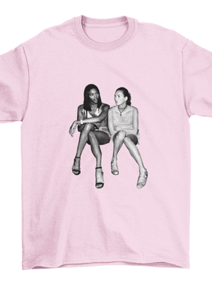 SUPERMODELS BABY TEE - LYSERØD