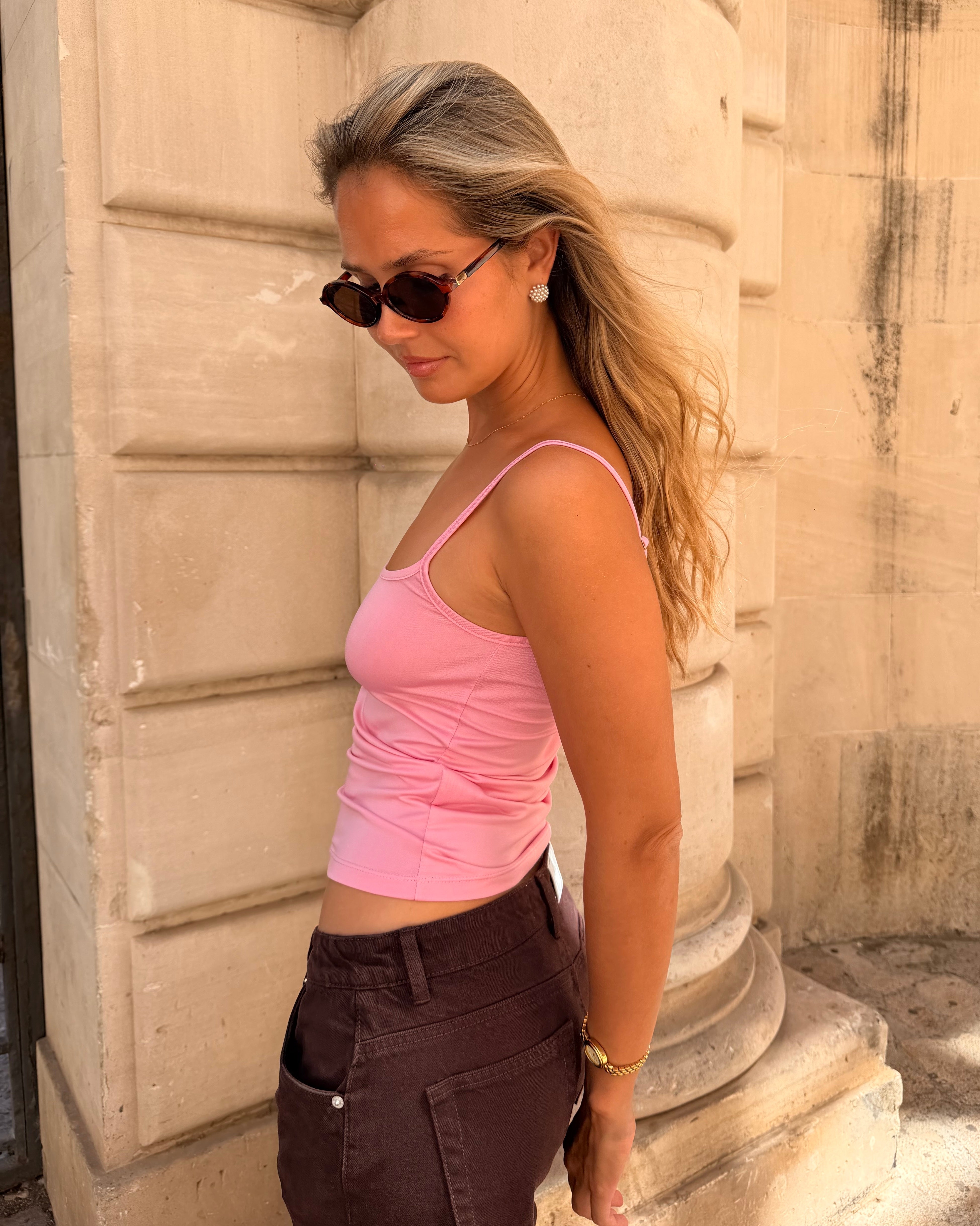 NANNA TANK TOP - LIGHT PINK