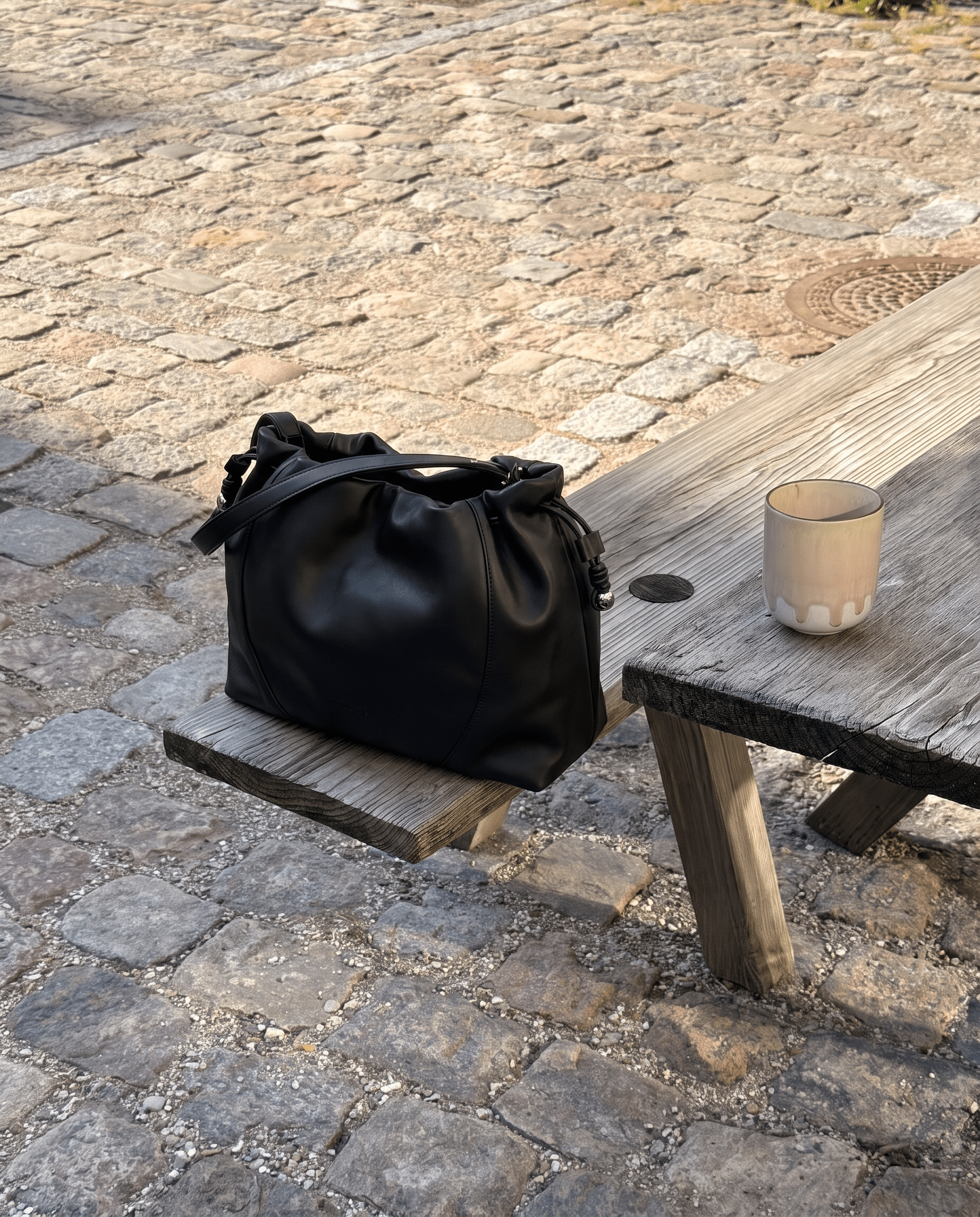 NAOMI BAG - BLACK - Dinvintageshop