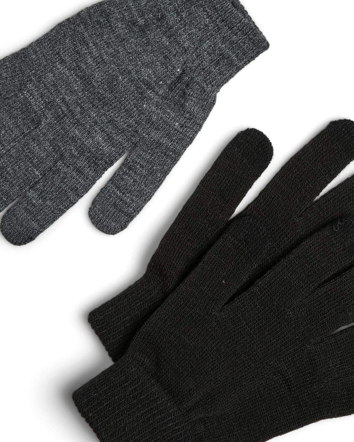 NEW BUDDY HANDSKER (3-Pak) mobilvenlig - 2x SORT/ 1x DK GREY MEL