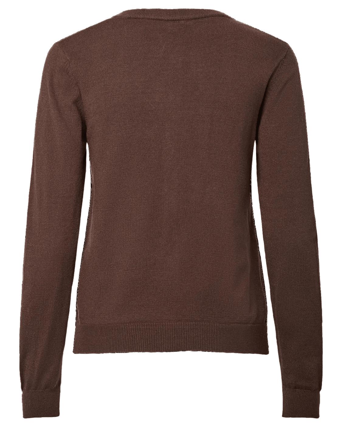 NORA KNIT CARDIGAN - HOT FUDGE