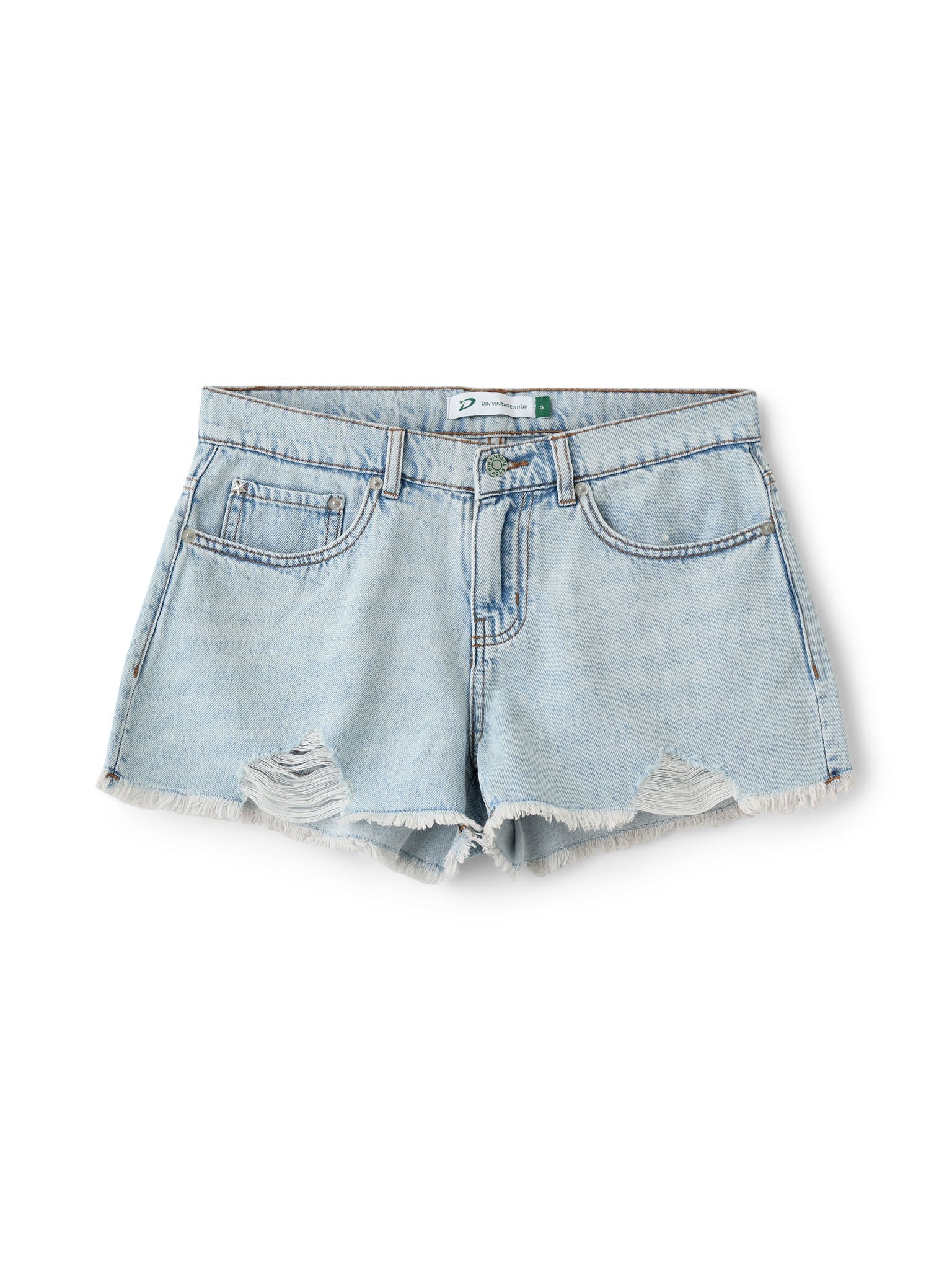 NOVA SHORTS - LIGHT BLUE - Dinvintageshop