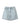 OLIVIA JORTS - BRIGHT BLUE - Dinvintageshop