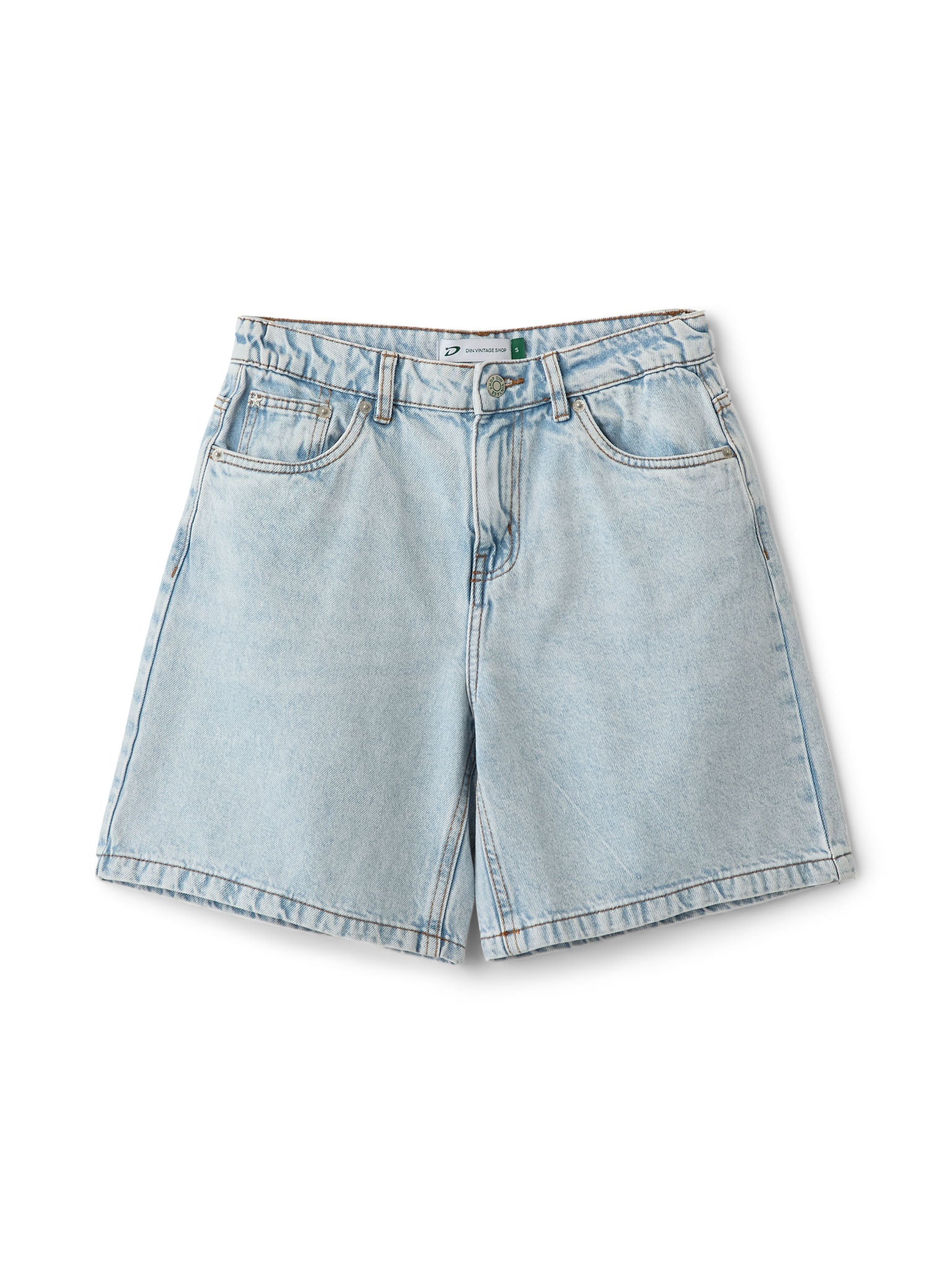 OLIVIA JORTS - BRIGHT BLUE - Dinvintageshop