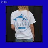 DOLPHIN T-SHIRT - HVID