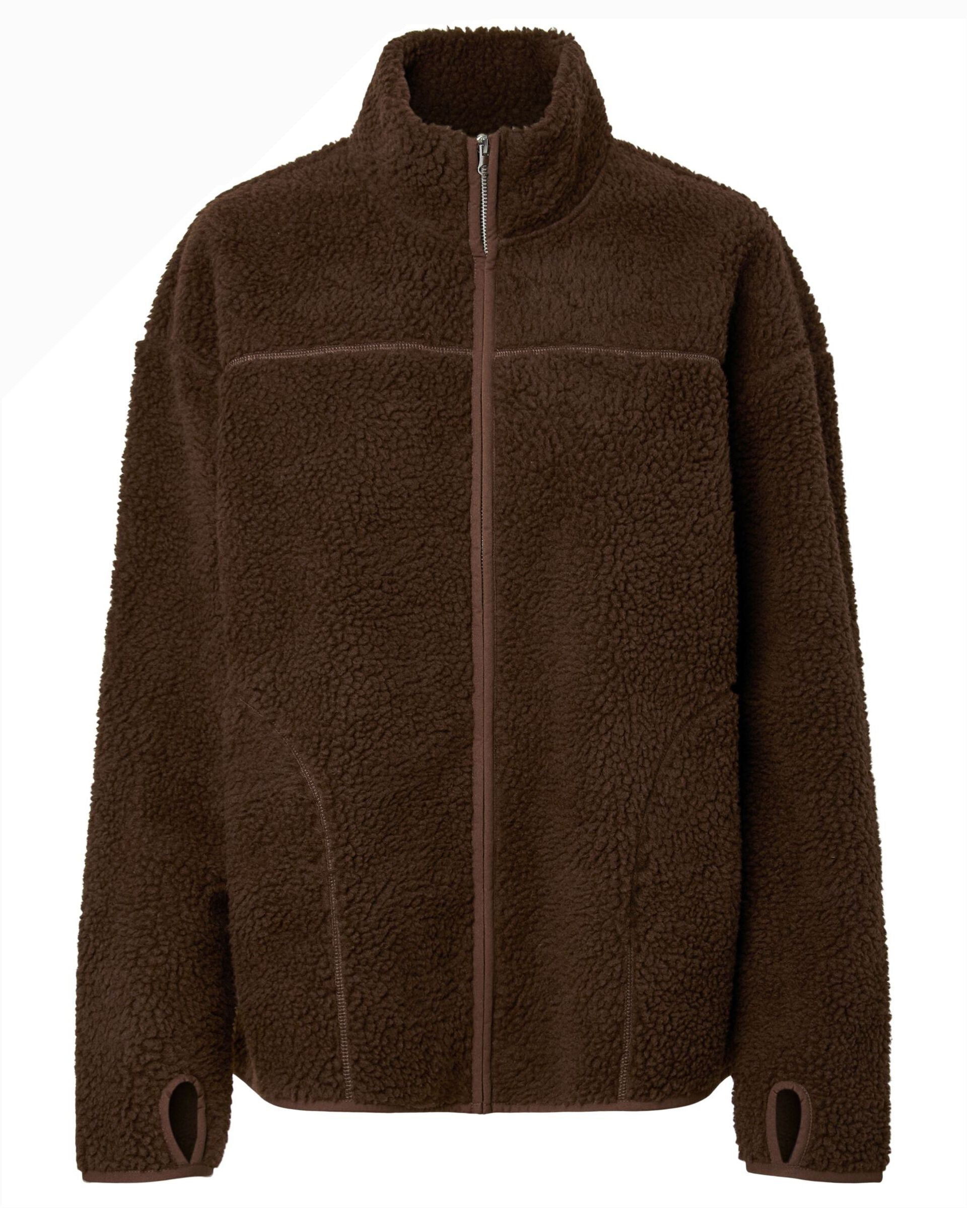 SADIA TEDDY JACKET - HOT FUDGE - Dinvintageshop