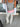 SASHA PANT - GREY/LIGHT PINK - Dinvintageshop