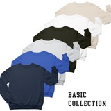 BASIC SWEATSHIRT - HVID