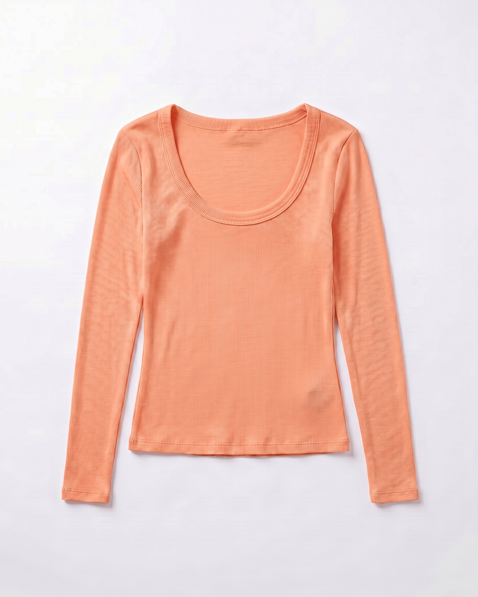 THEA LANGÆRMET T - SHIRT - CORAL - Dinvintageshop