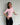 TINE 3/4 SLEEVE T - SHIRT - LIGHT PINK - Dinvintageshop