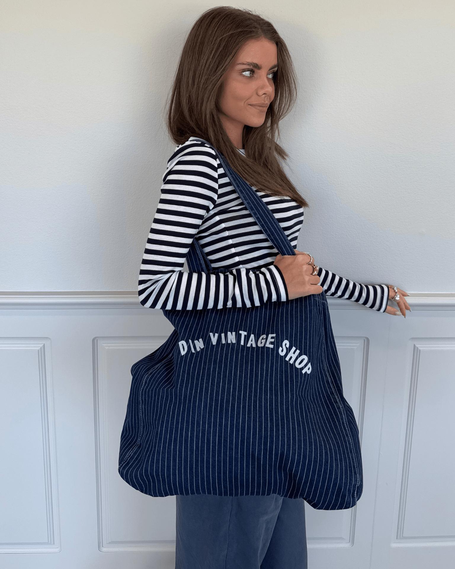 TOTEBAG - DARK STRIPE