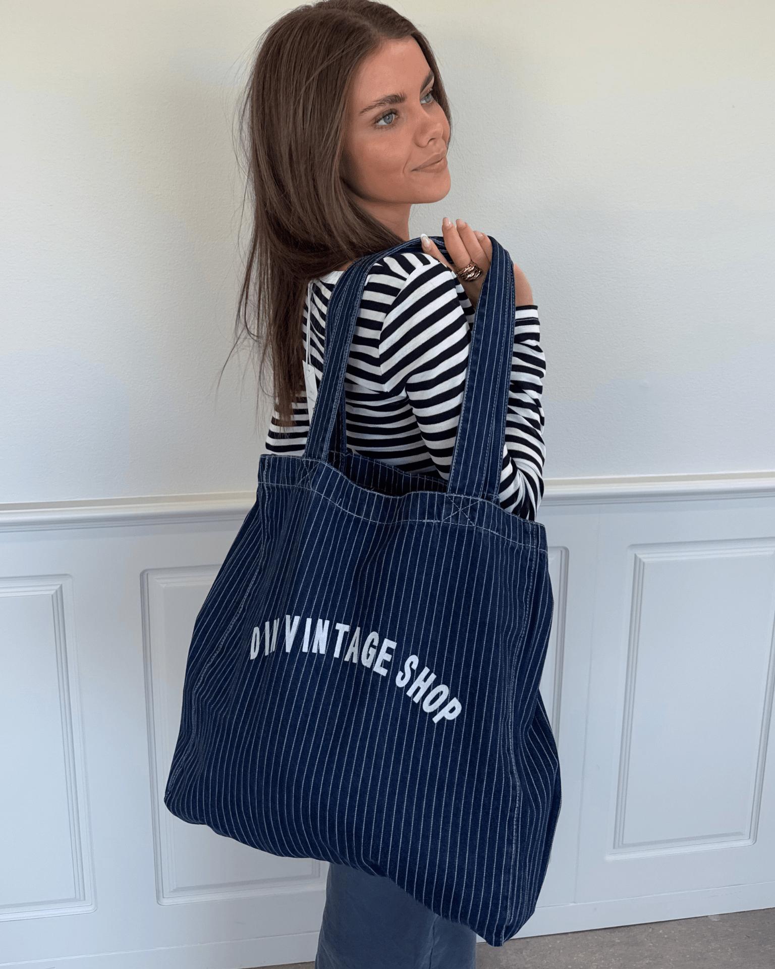 TOTEBAG - DARK STRIPE