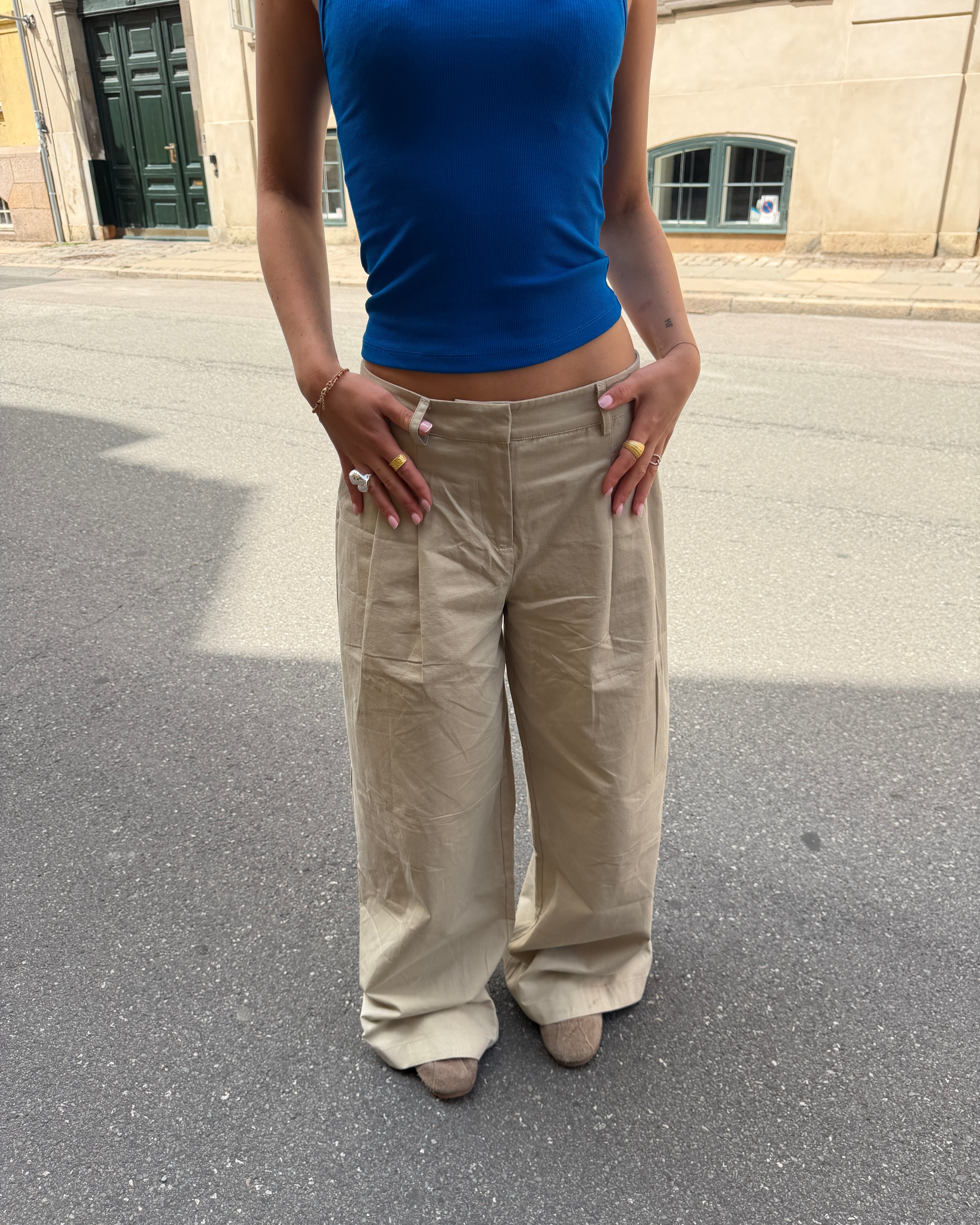 VICTORIA BAGGY PANT - SAND