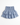 VIOLA RUFFLE TOP/SKIRT - BLUE - Dinvintageshop