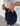 MILLA RUFFLE SKIRT - NAVY