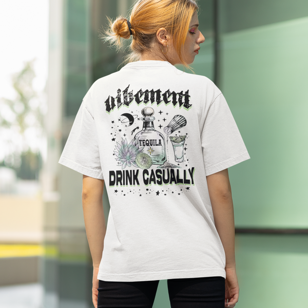 TEQUILA TEE - HVID