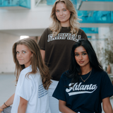 ATLANTA TEE - NAVY
